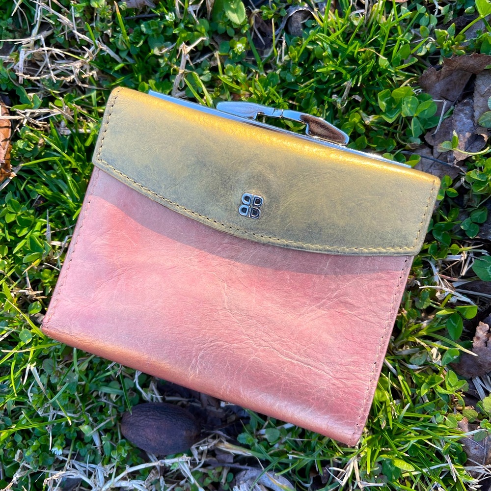 Bosca Wallet Artisan Hand Painted